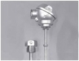 Thermo Sensors » Thermocouples » Headered Knuckle nose casinghead T-104a
