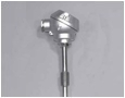 Thermo Sensors » Thermocouples » Headered Knuckle nose casinghead T-122